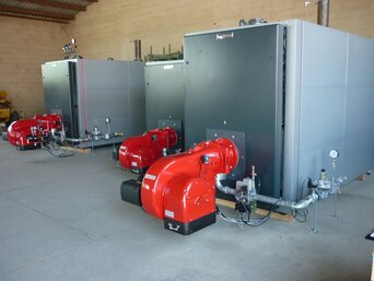 Großbrenner & Warmwasserkessel: Industrieanlagen von bösch | © Walter Bösch GmbH & CO KG