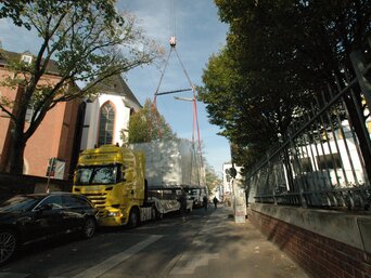 Das Krankenhaus der Augustinerinnen liegt mitten in der Kölner Innenstadt – eine Herausforderung für alle an der Einbringung Beteiligten. | © bösch heizung.klima.lüftung