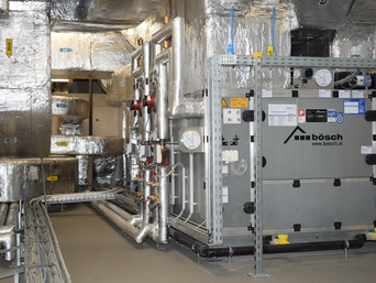 Eines der fünf Lünftungsgeräte bei der Feuerwehr Lustenau. | © bösch - heizung, klima, lüftung