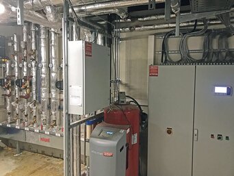 Regelung  für den Hang-Spa im Genussdorf Gmachl. | © bösch - heizung, klima, lüftung