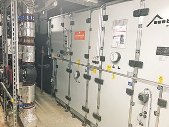 RLT-Anlage für den Hang-Spa im Genussdorf Gmachl. | © bösch - heizung, klima, lüftung