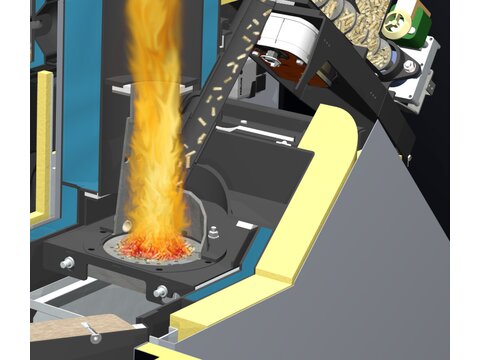 Funktion Dual Pelletsbrenner