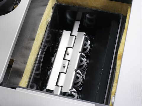 Stückholz-Heizzentrale LEO von bösch von oben