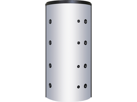 Vorderseite von Pufferspeicher PSR, mit Solarregister