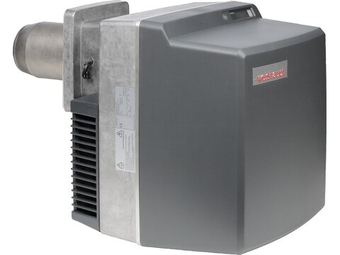 Vollautomatischer Gas- Gebläsebrenner in Monoblock-Bauweise von bösch